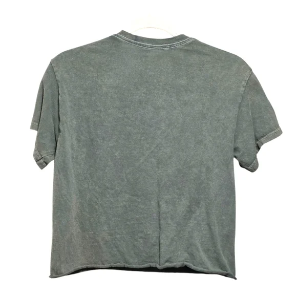 Barbie Anniversary Corvette Cut Off Cropped Top Casual Shirt Womens Size Small - Picture 2 of 5